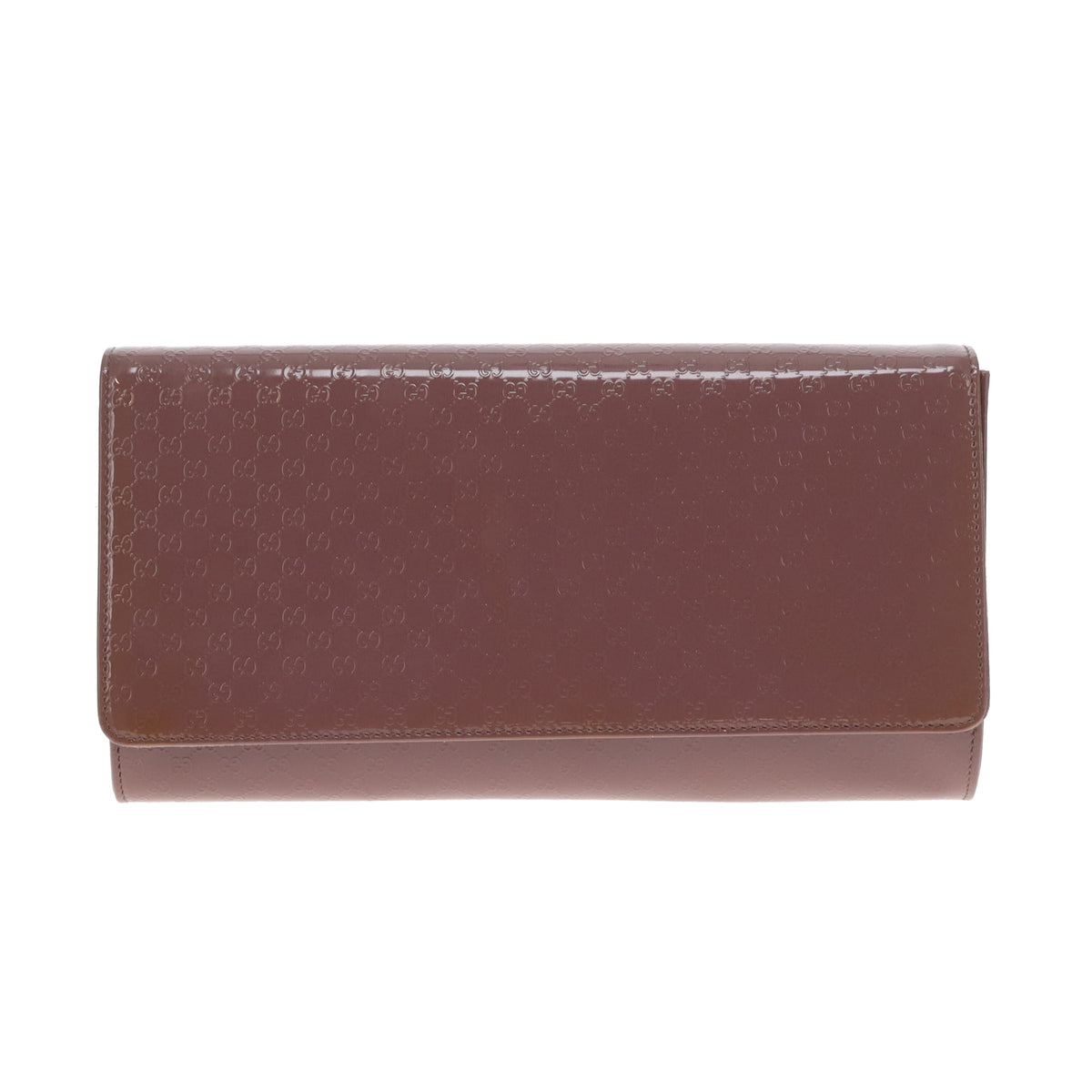Gucci Micro Guccisima Lilac Long Clutch