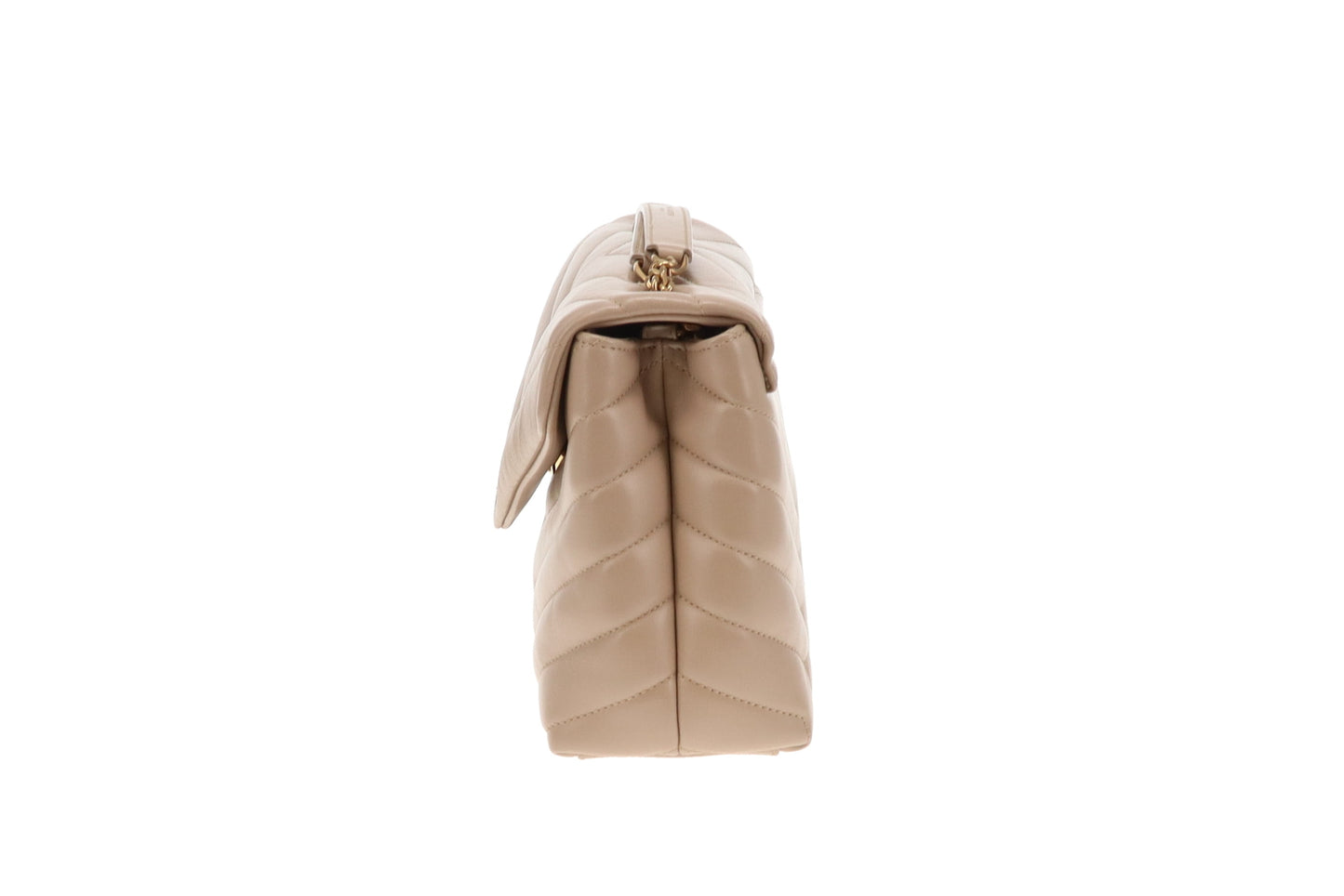 Saint Laurent Loulou Small Beige GHW 2021