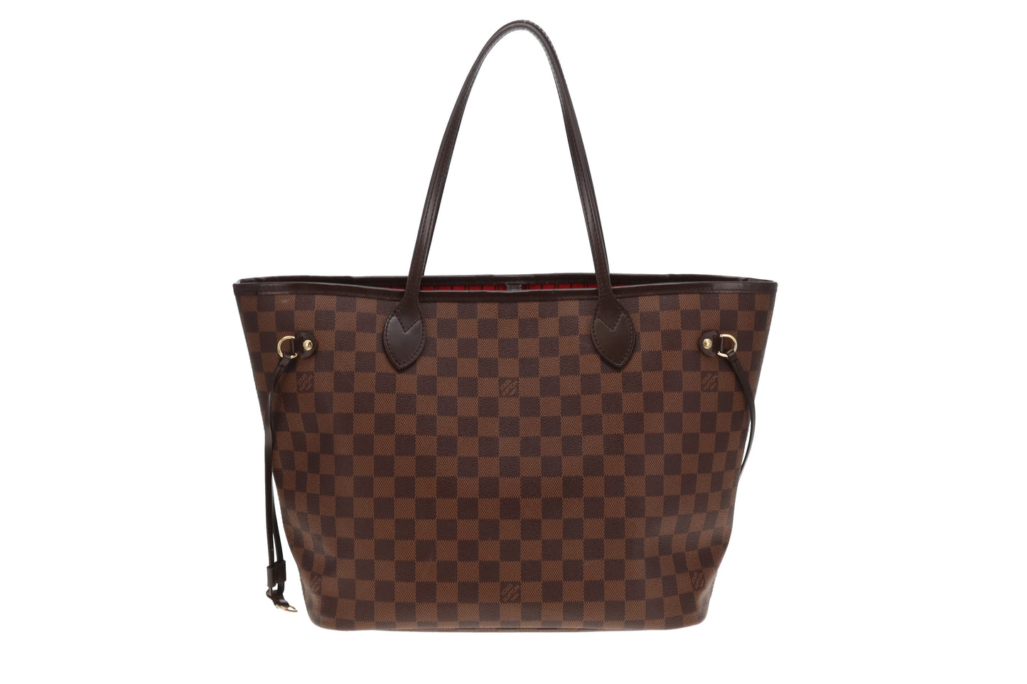 Louis Vuitton Neverfull MM with Pochette Classic Damier Ebene (NFID)