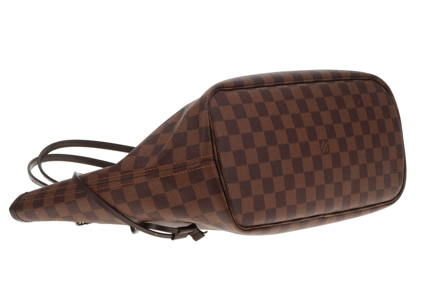 Louis Vuitton Neverfull MM with Pochette Classic Damier Ebene (NFID)