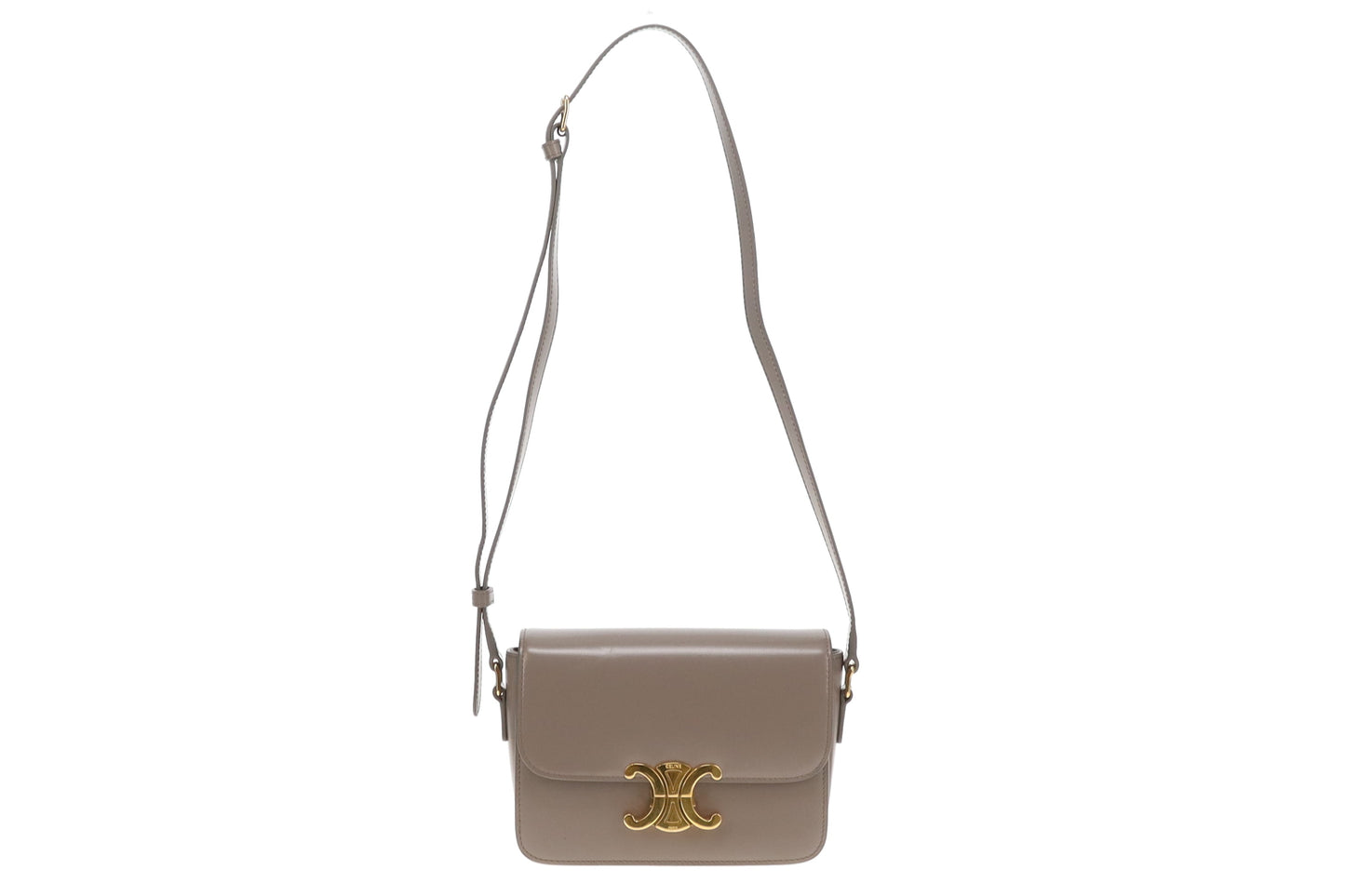 Celine Triopmhe Teen Clay Smooth Leather GHW