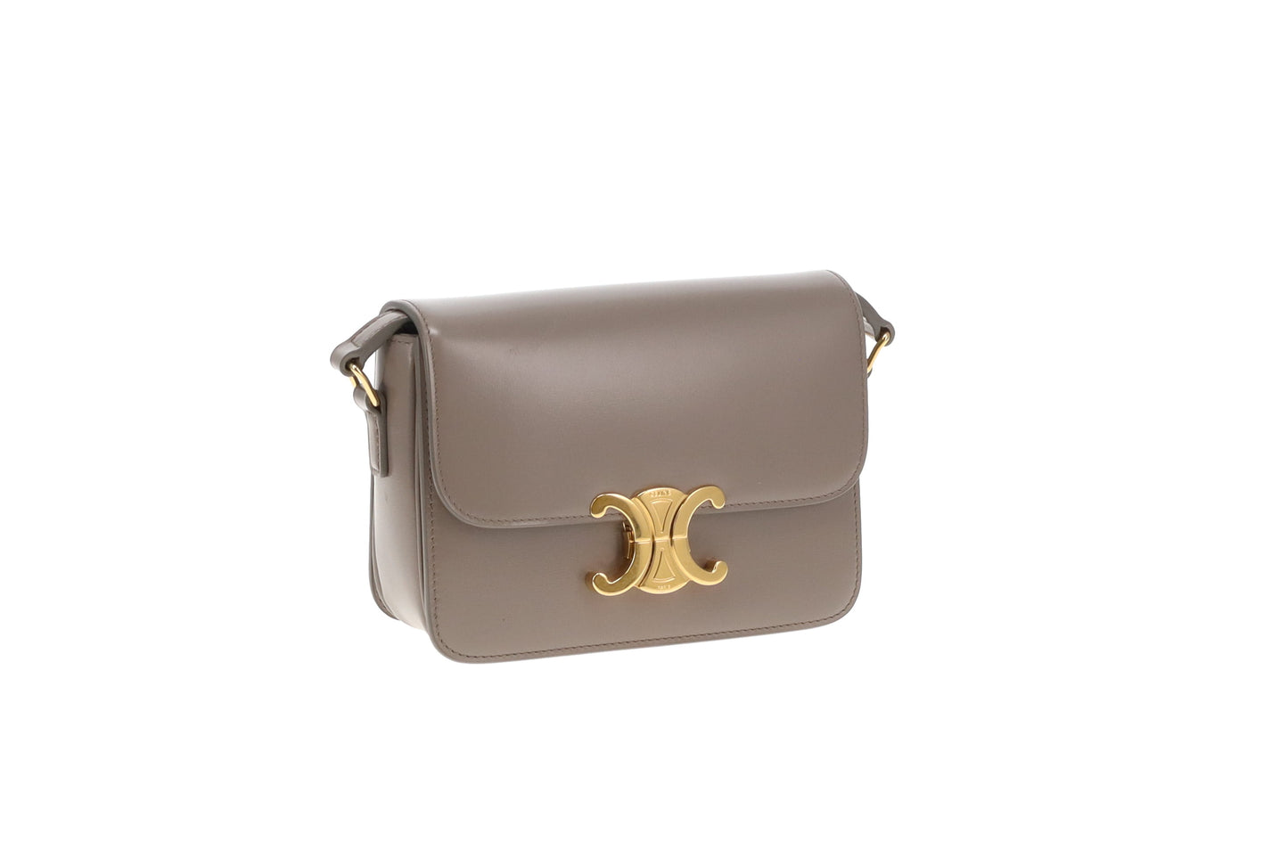 Celine Triopmhe Teen Clay Smooth Leather GHW