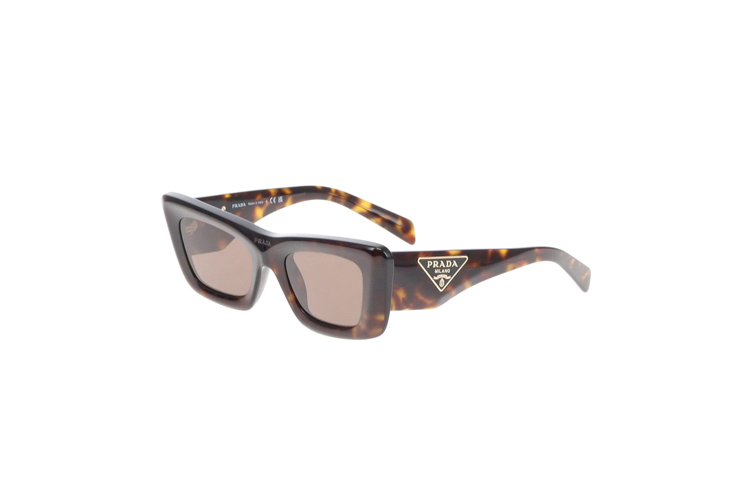 Prada Cat Eye Sunglasses SPR 13Z Tortoise