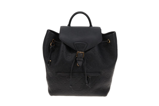 Louis Vuitton Montsouris Backpack PM Noir Empreinte  CT4280