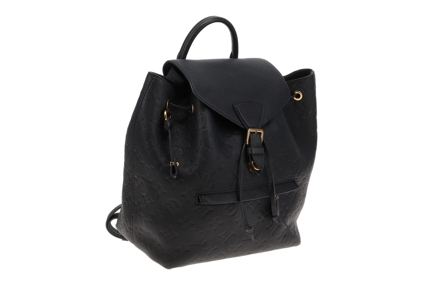 Louis Vuitton Montsouris Backpack PM Noir Empreinte  CT4280