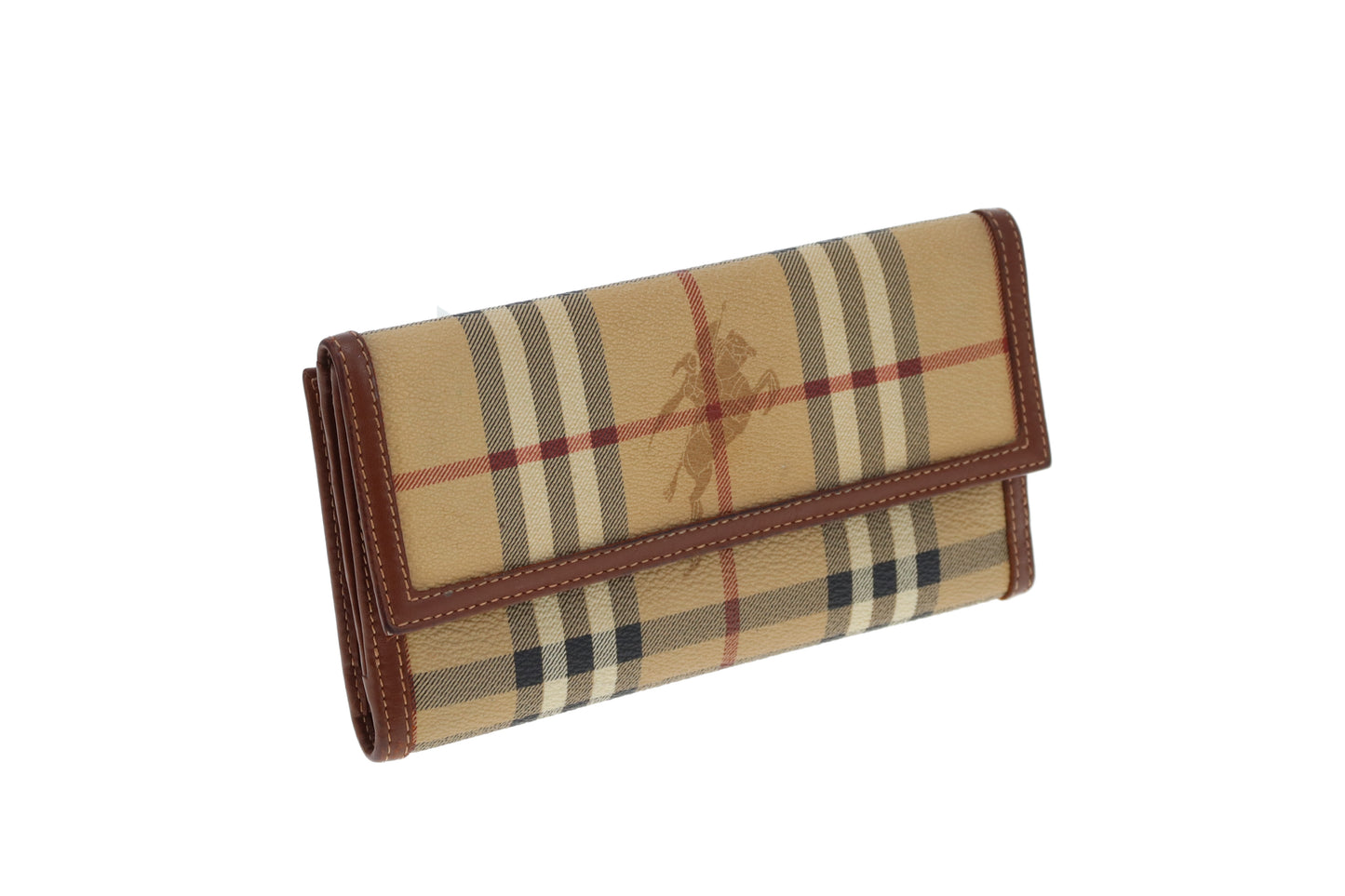 Burberry Long Wallet Check Vintage