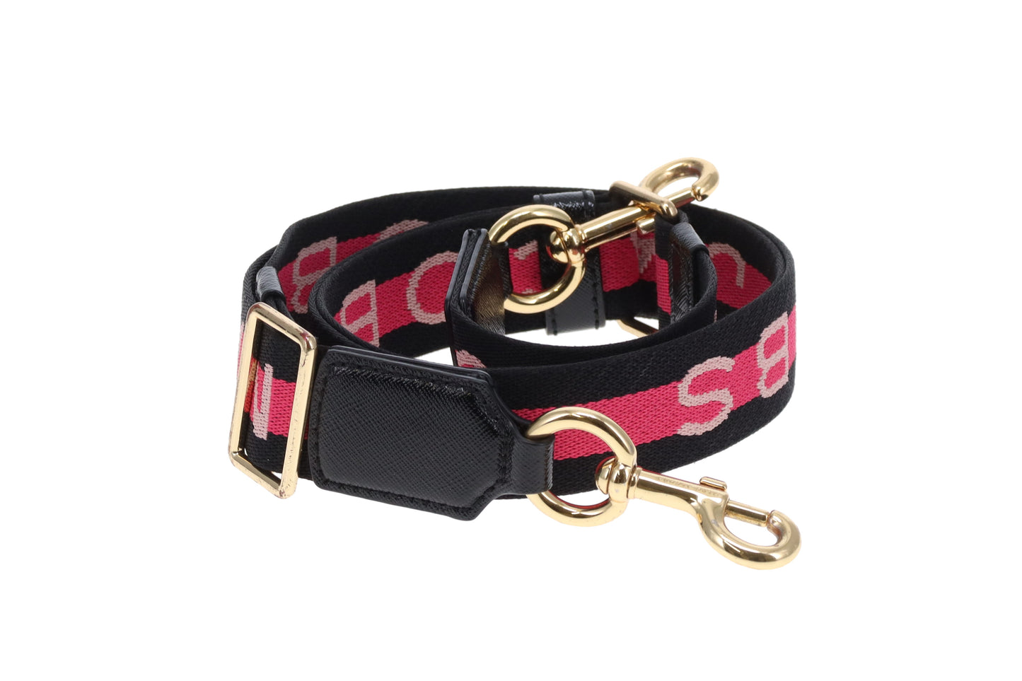 Marc Jacobs Cotton Strap Thin Logo Pink