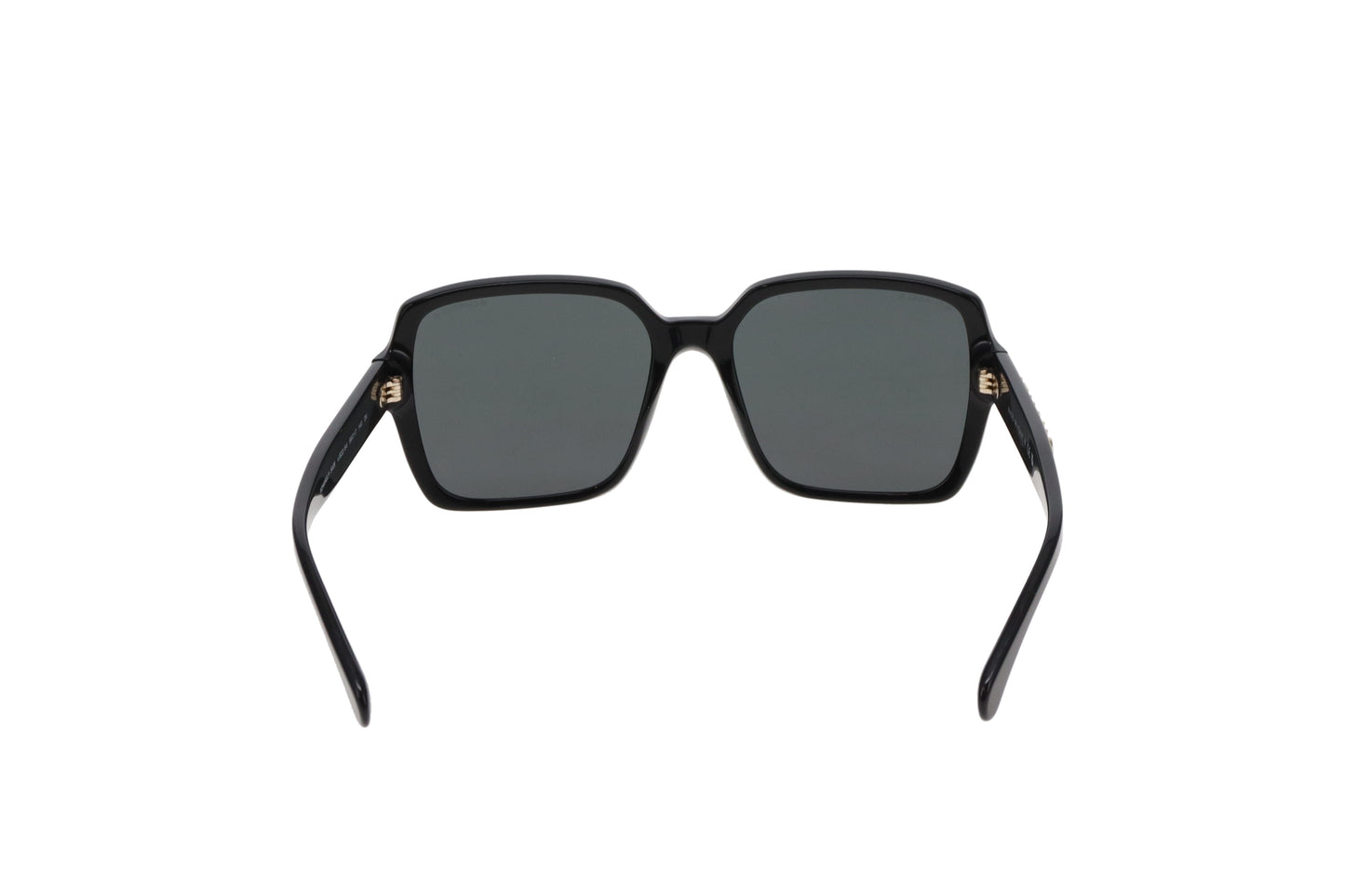 Chanel Sunglasses Black 5408 Square Logo Arm