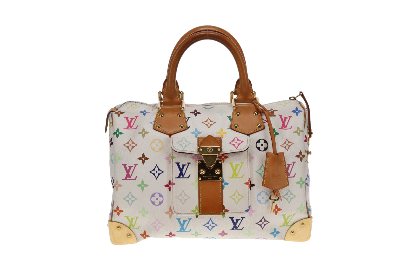 Louis Vuitton City Speedy TM White Multi Vintage SP3007 - 2007