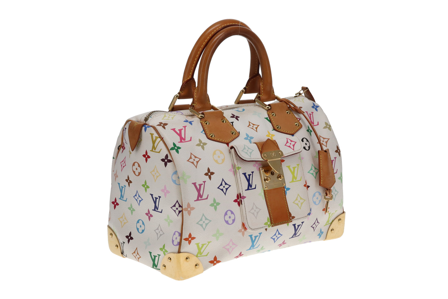 Louis Vuitton City Speedy TM White Multi Vintage SP3007 - 2007