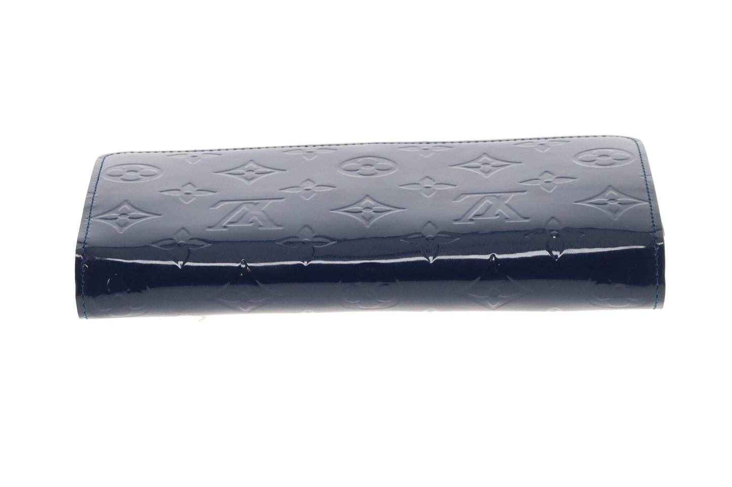 Louis Vuitton Chaine Wallet In Grand Bleu Vernis