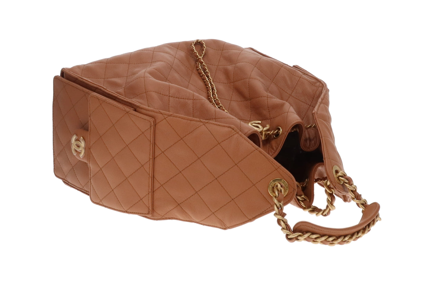 Chanel 25 Caramel Caviar GHW