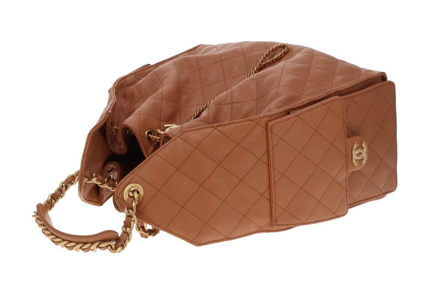 Chanel 25 Caramel Caviar GHW