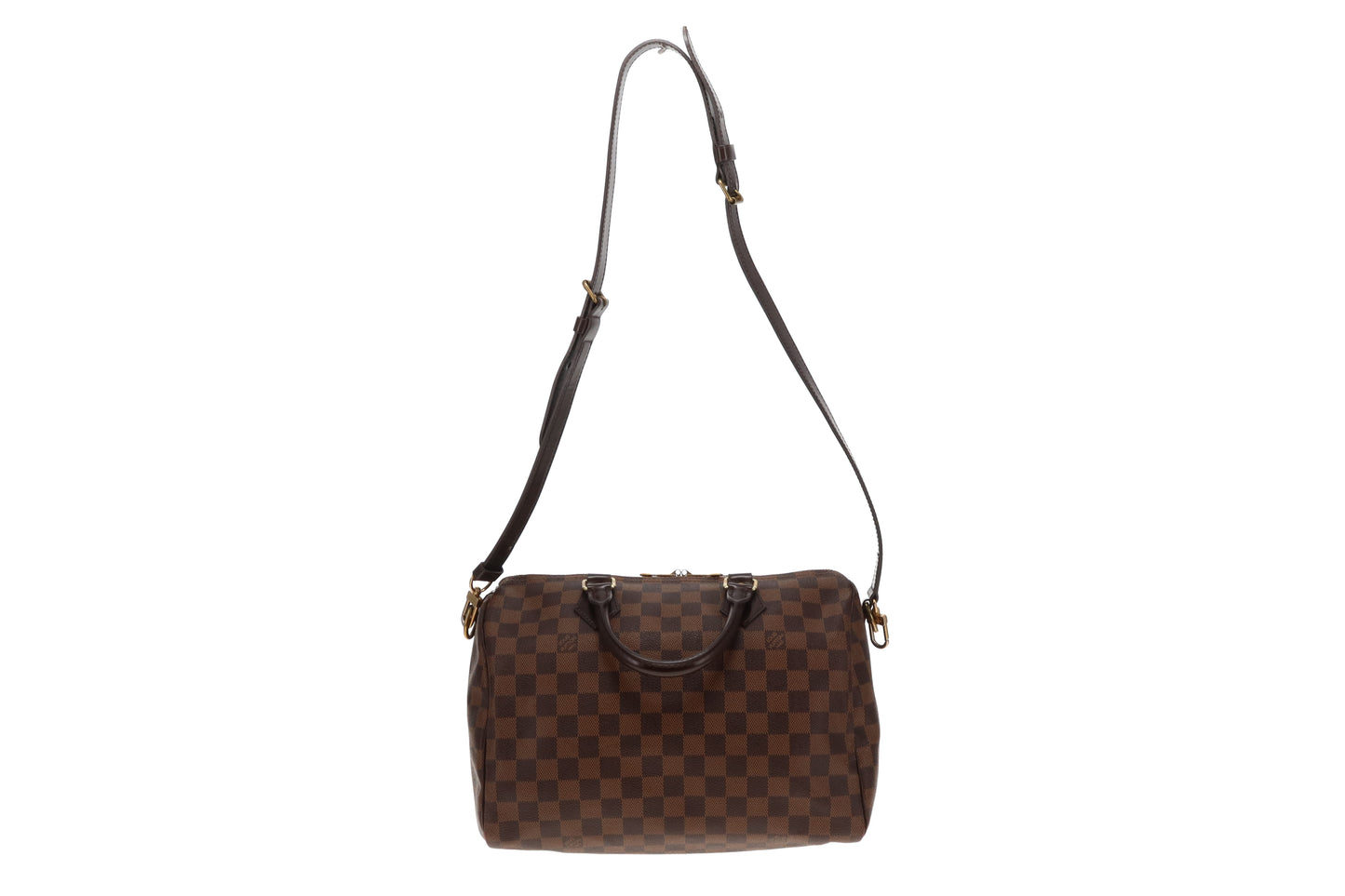 Louis Vuitton Speedy 30 Bandouliere Damier Ebene DU2152 - 2012