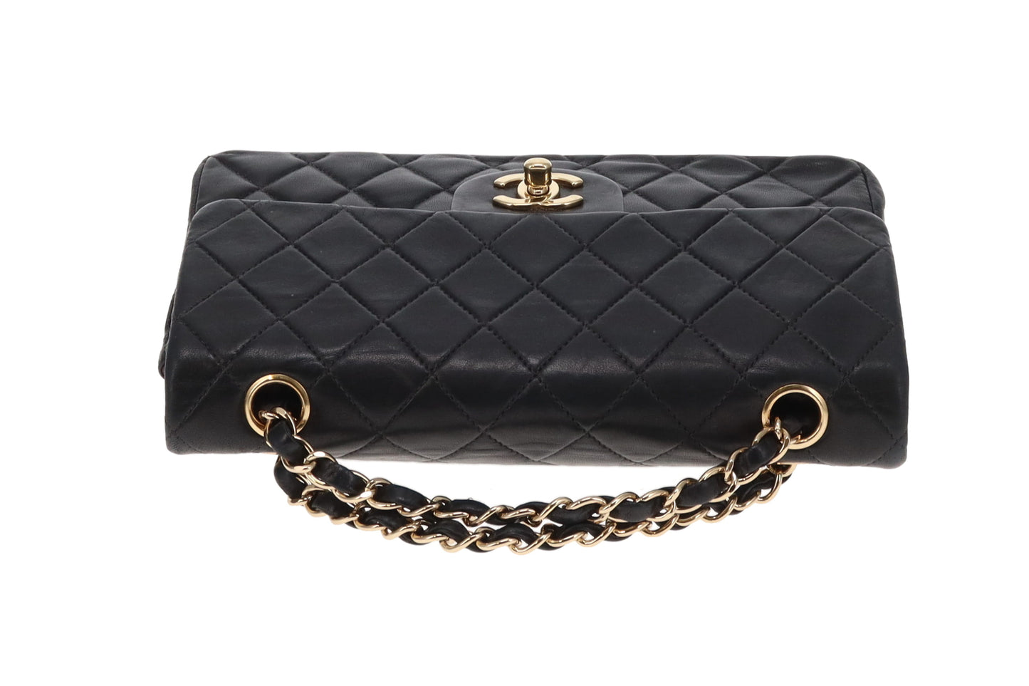 Chanel Classic Double Flap Small Black Lambskin GHW 2002/03