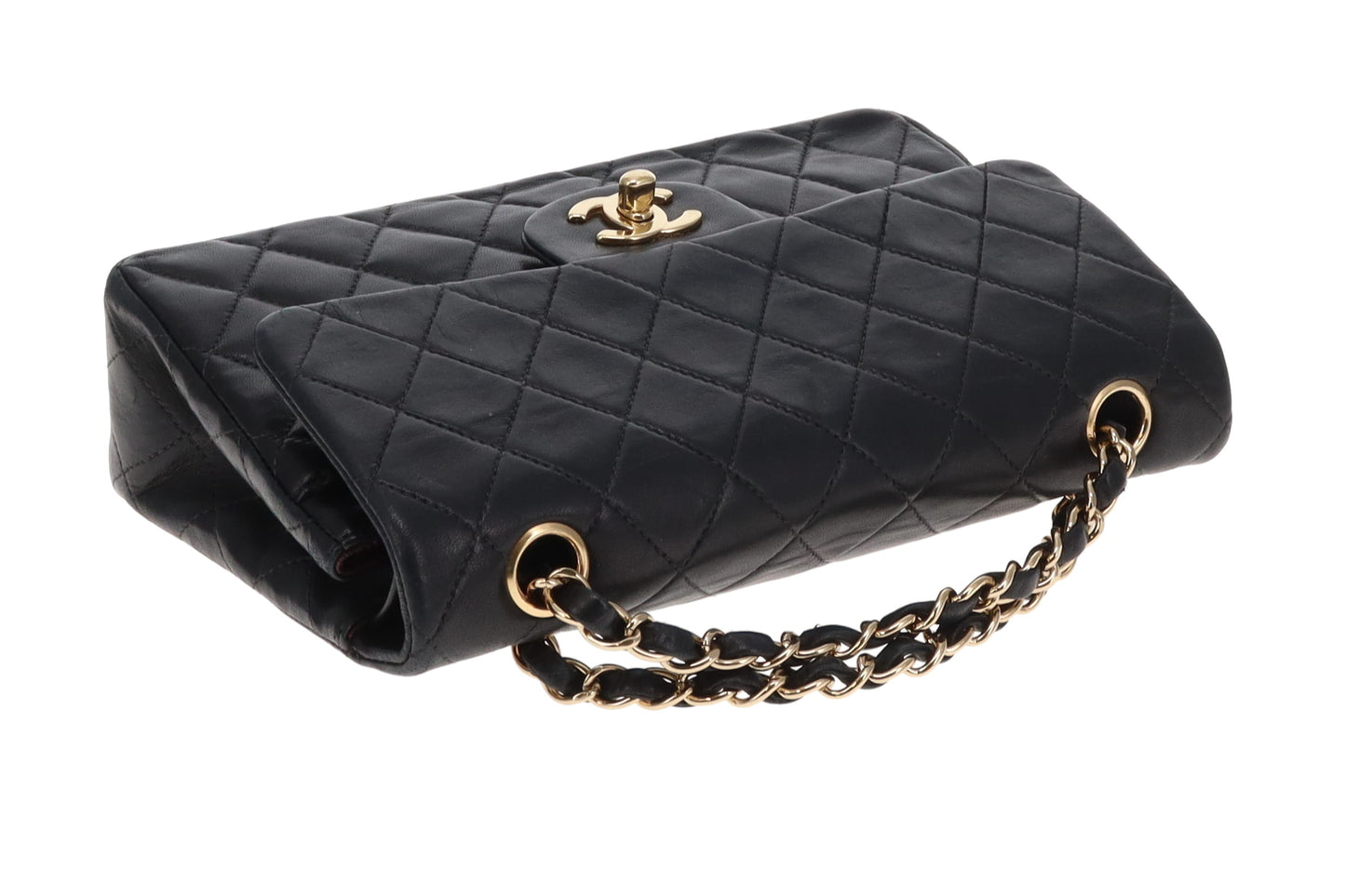 Chanel Classic Double Flap Small Black Lambskin GHW 2002/03
