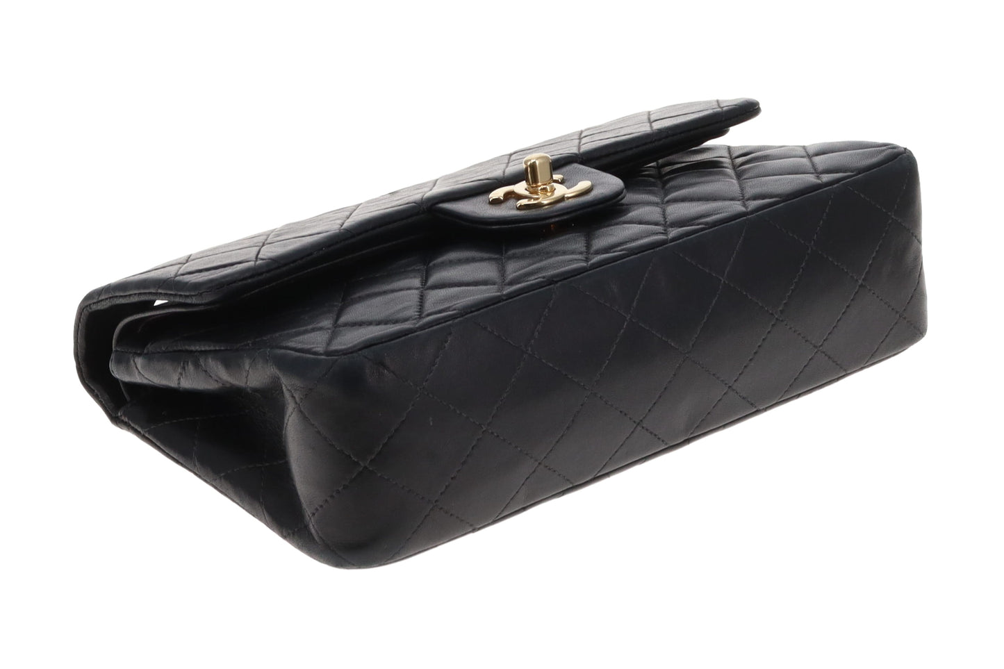 Chanel Classic Double Flap Small Black Lambskin GHW 2002/03