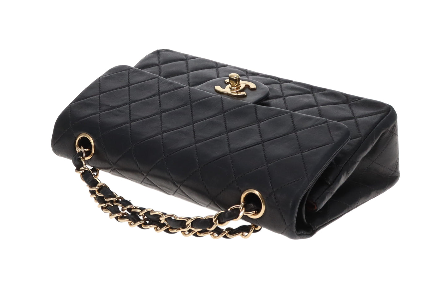 Chanel Classic Double Flap Small Black Lambskin GHW 2002/03