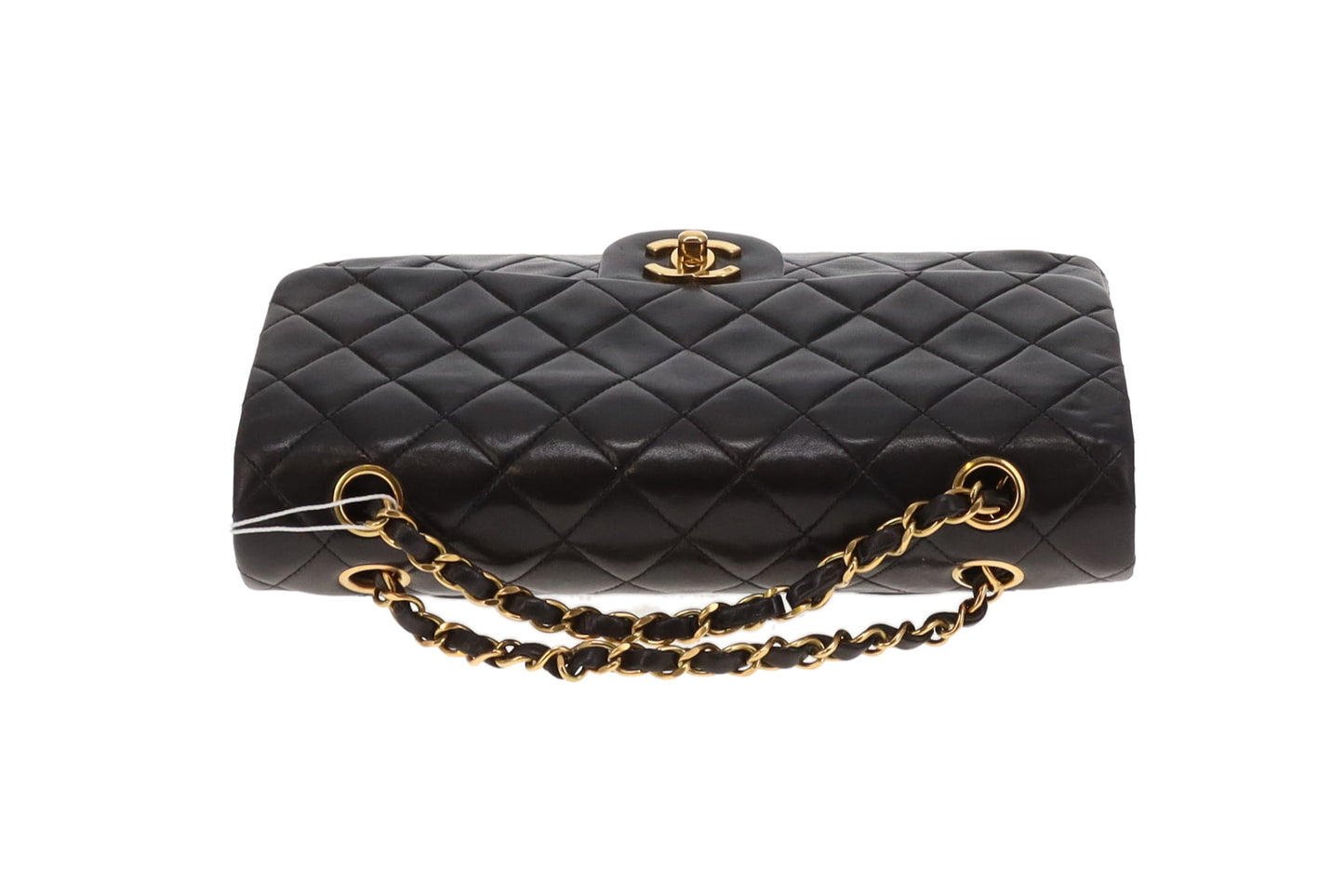 Chanel Classic Double Flap Medium Vintage Black Lambskin GHW 1994/96