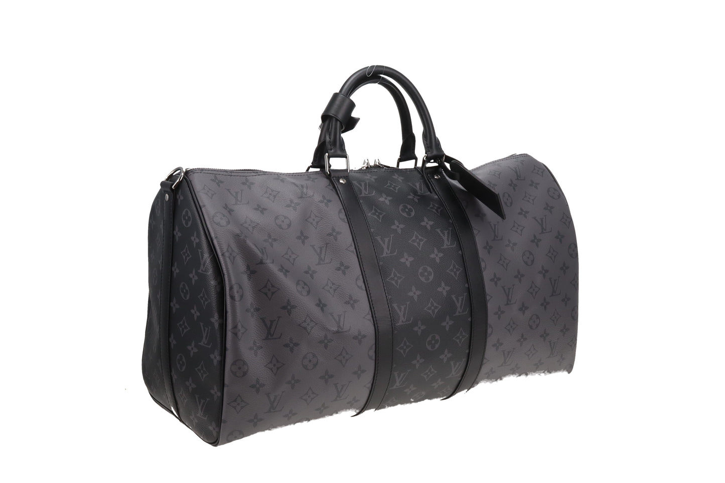 Louis Vuitton Keepall Bandouliere 50 Monogram Eclipse Reverse (NFID)