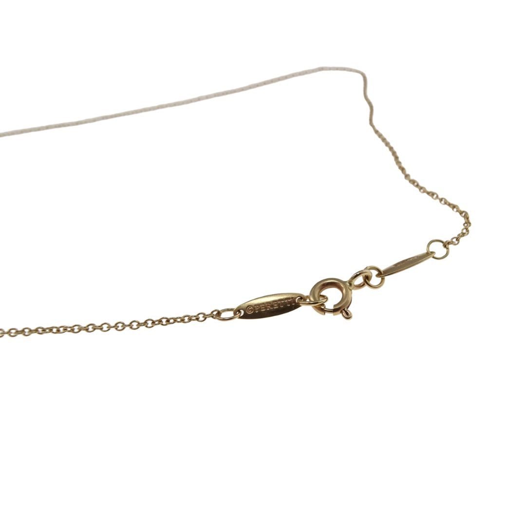 Tiffany & Co Elsa Peretti Bean Design Pendant In 18k Gold
