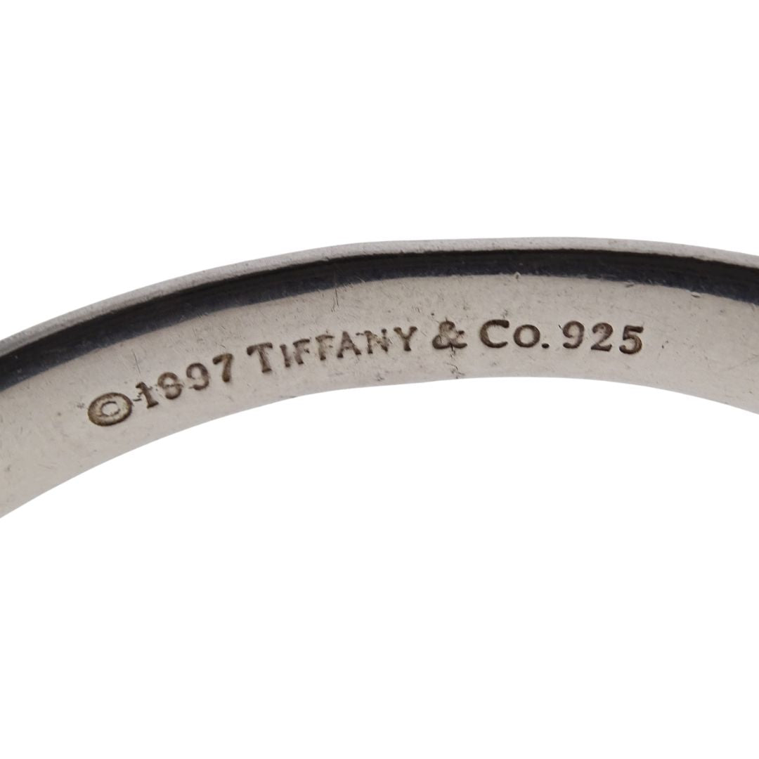 Tiffany & Co 1837 Cuff Bracelet In Sterling Silver Vintage