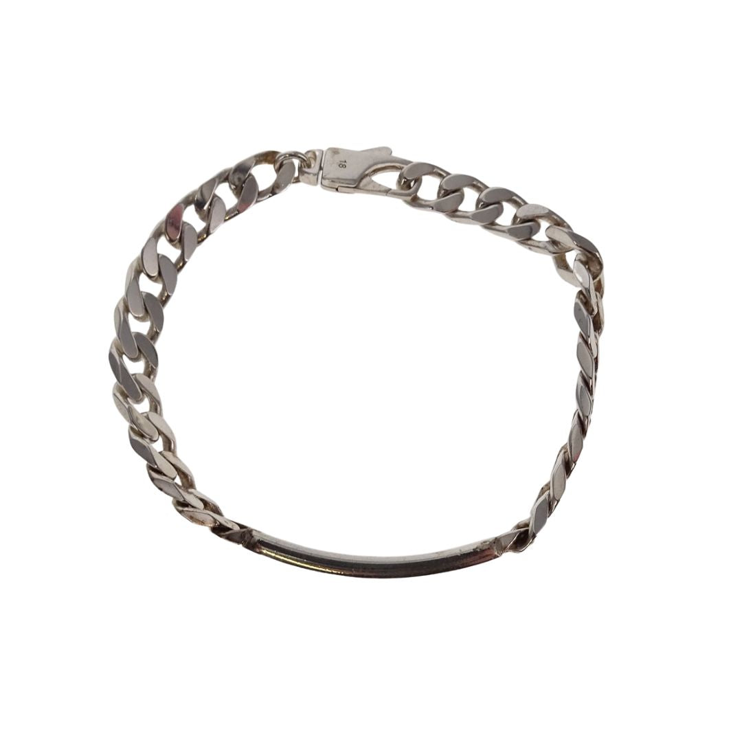 Gucci ID Chain GG Bracelet Sterling Silver (18)