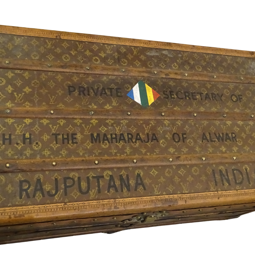 Louis Vuitton Antique Steamer Trunk 1920's - 1930's