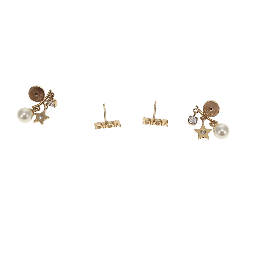 Dior ®Evolution Earrings Gold Metal