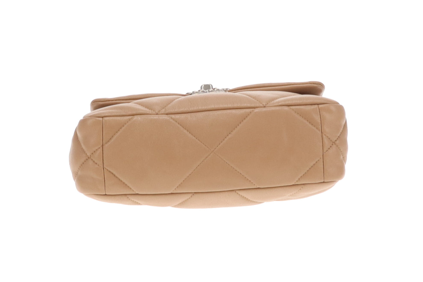 Chanel 19 Bag Small In Beige Lambskin 2024