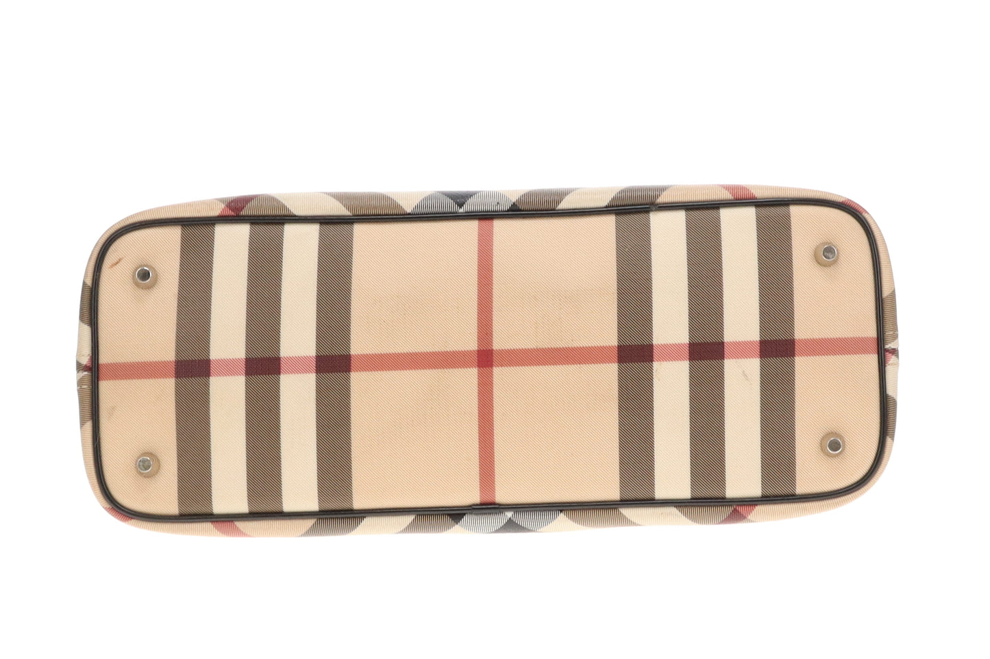 Burberry Nova Check Zipped Tote East West