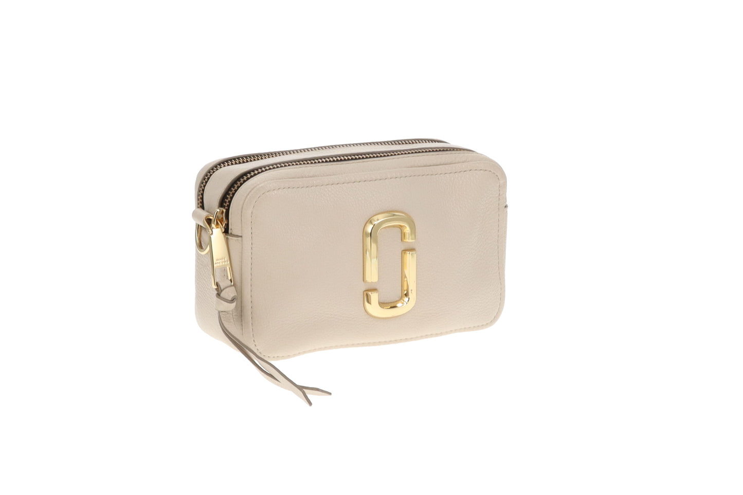 Marc Jacobs Softshot Cream Leather GHW