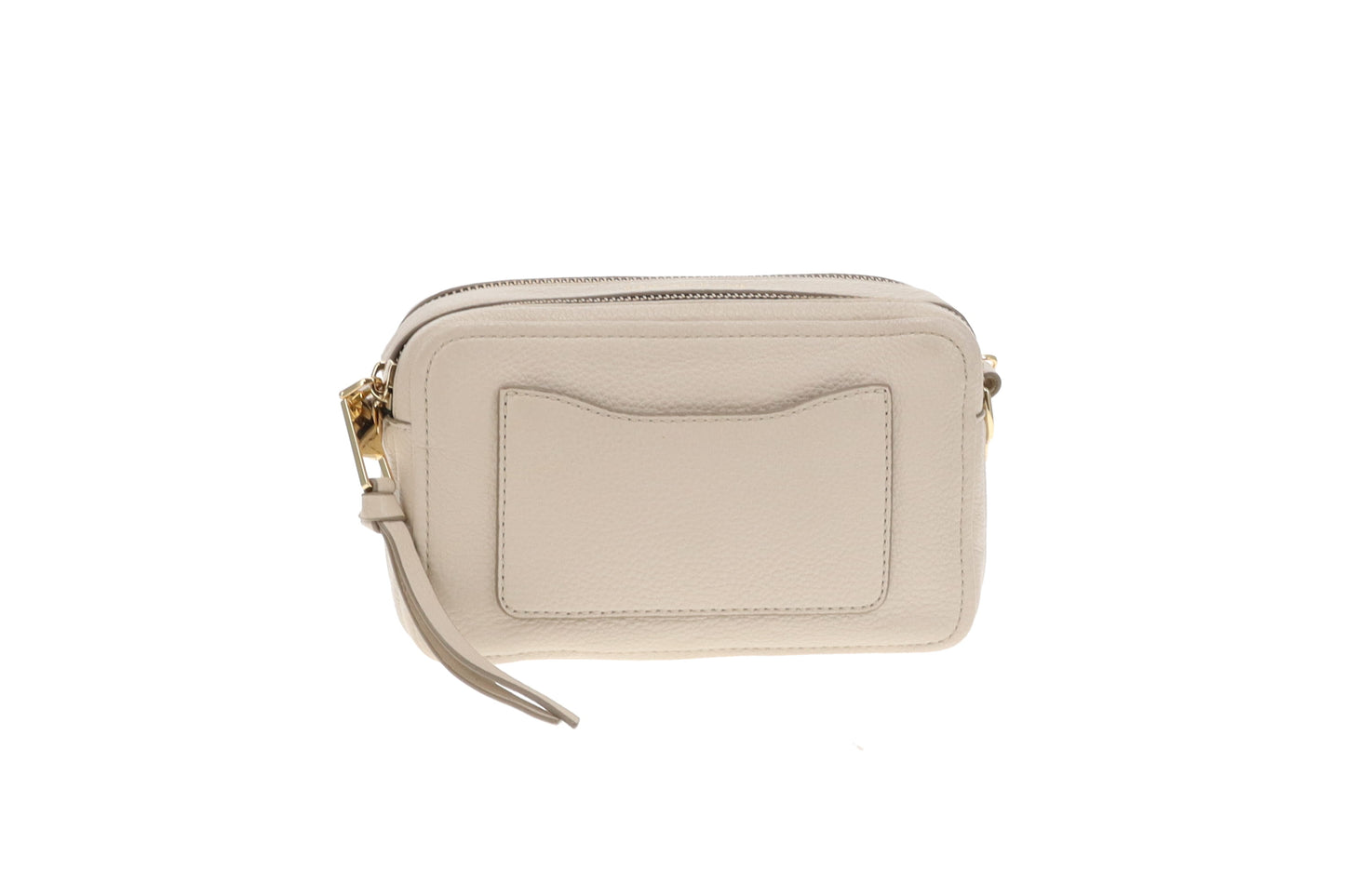 Marc Jacobs Softshot Cream Leather GHW