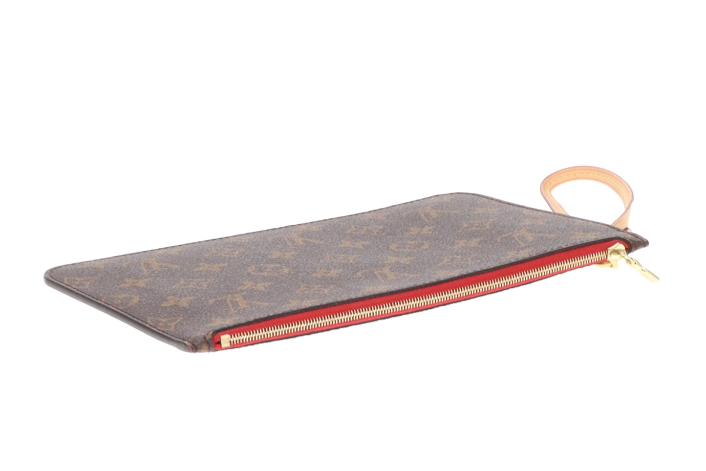 Louis Vuitton Neverfull Pochette Monogram and Red MM0271 - 2021