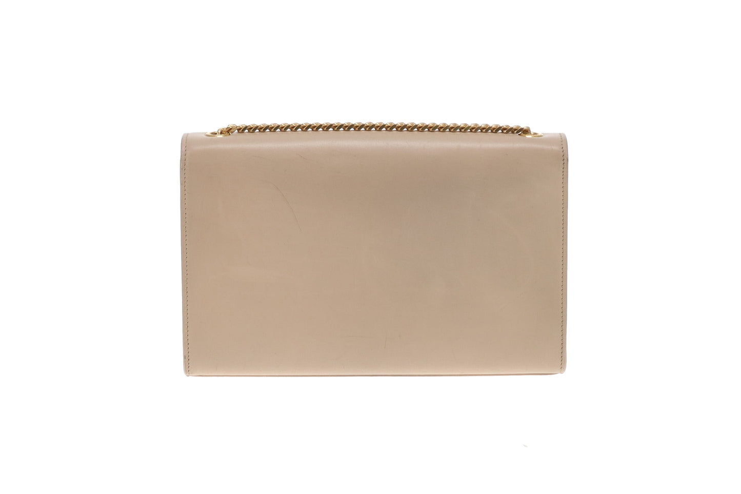 Saint Laurent Kate Tassle Bag Beige Smooth Leather GHW 2016