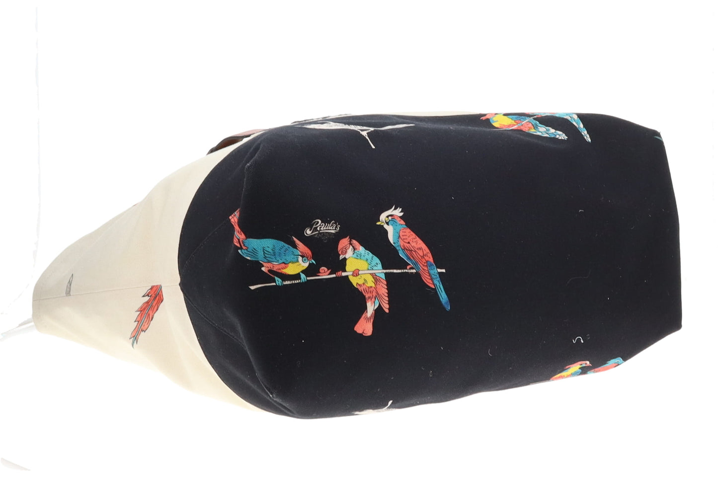 Loewe Paula's Ibiza Parrots Canvas Zipped Tote