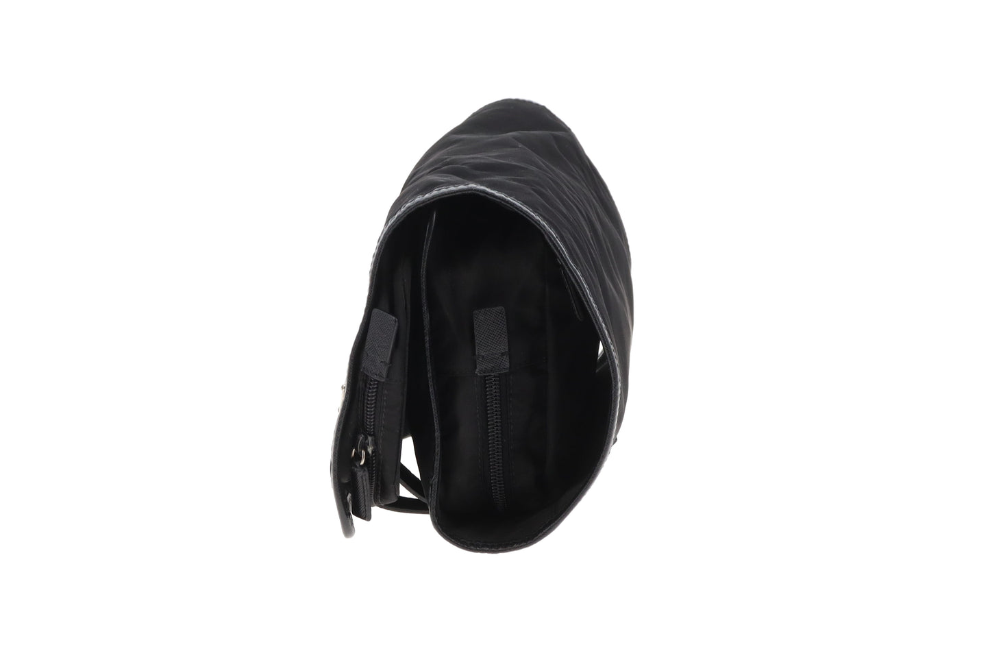 Prada Fold Out Wash Bag Black Nylon