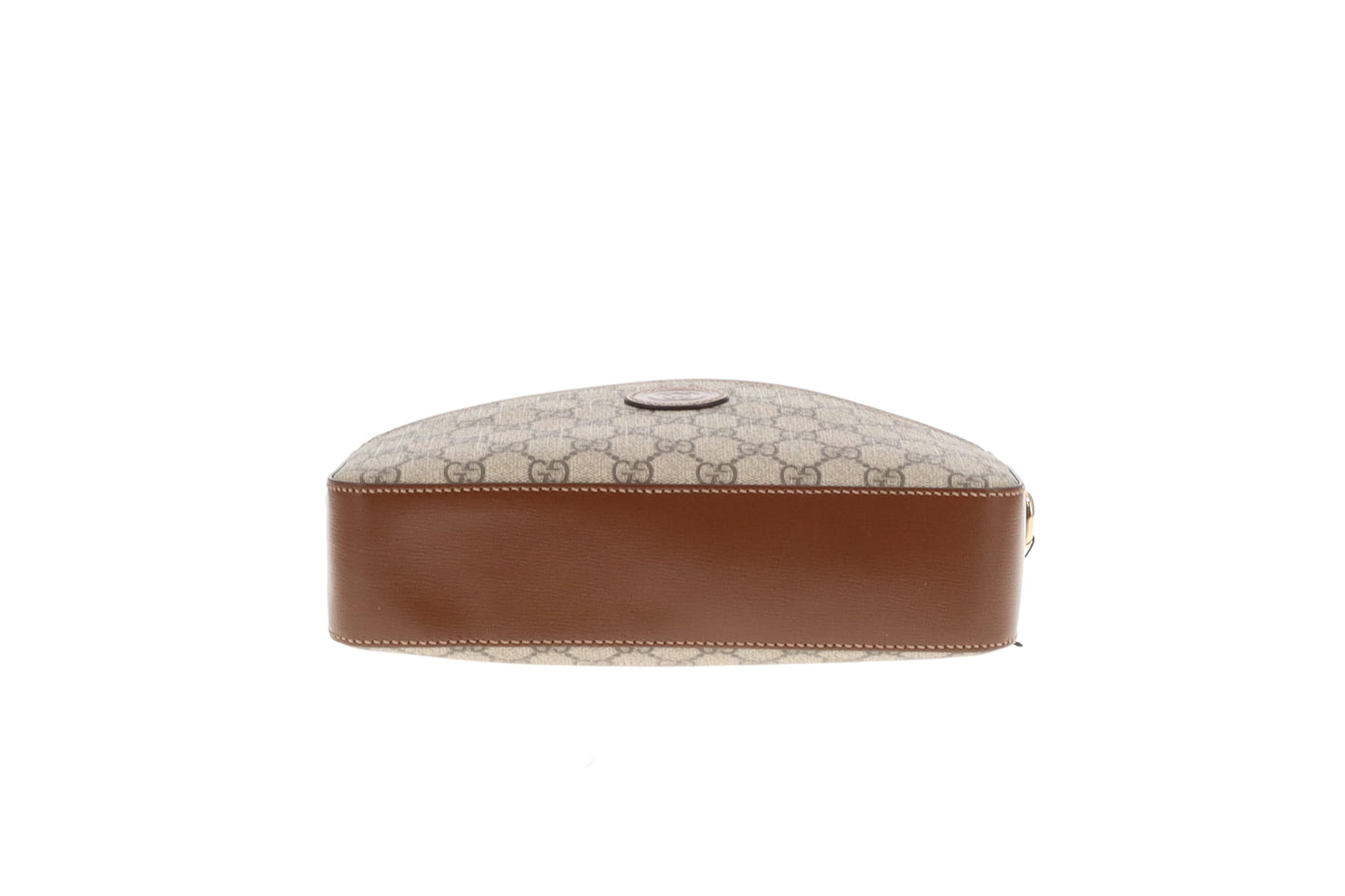 Gucci Interlocking G GG Supreme Messenger Bag Brown