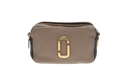 Marc Jacobs The Softshot 21 Taupe & Black