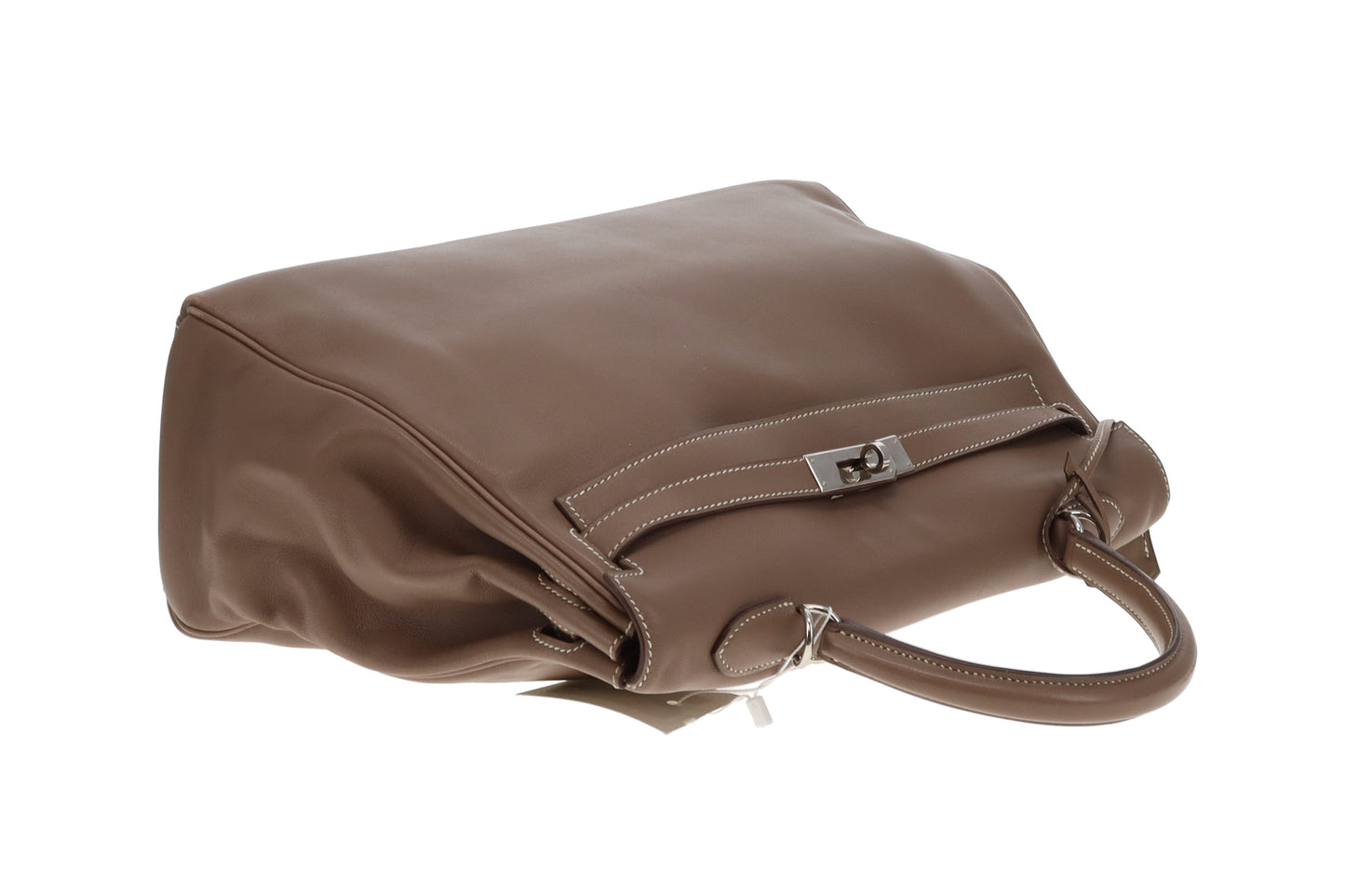 Hermes Kelly 35 Etoupe Swift PHW 2000