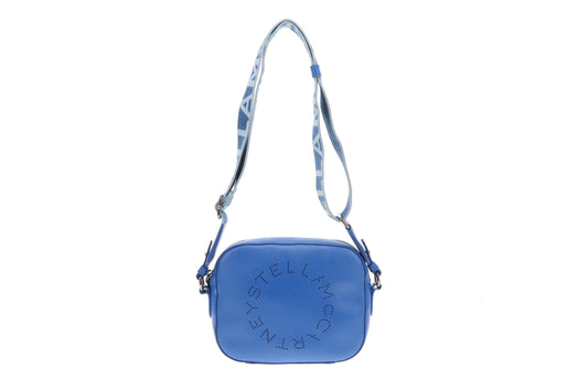 Stella McCartney Logo Camera Bag Blue