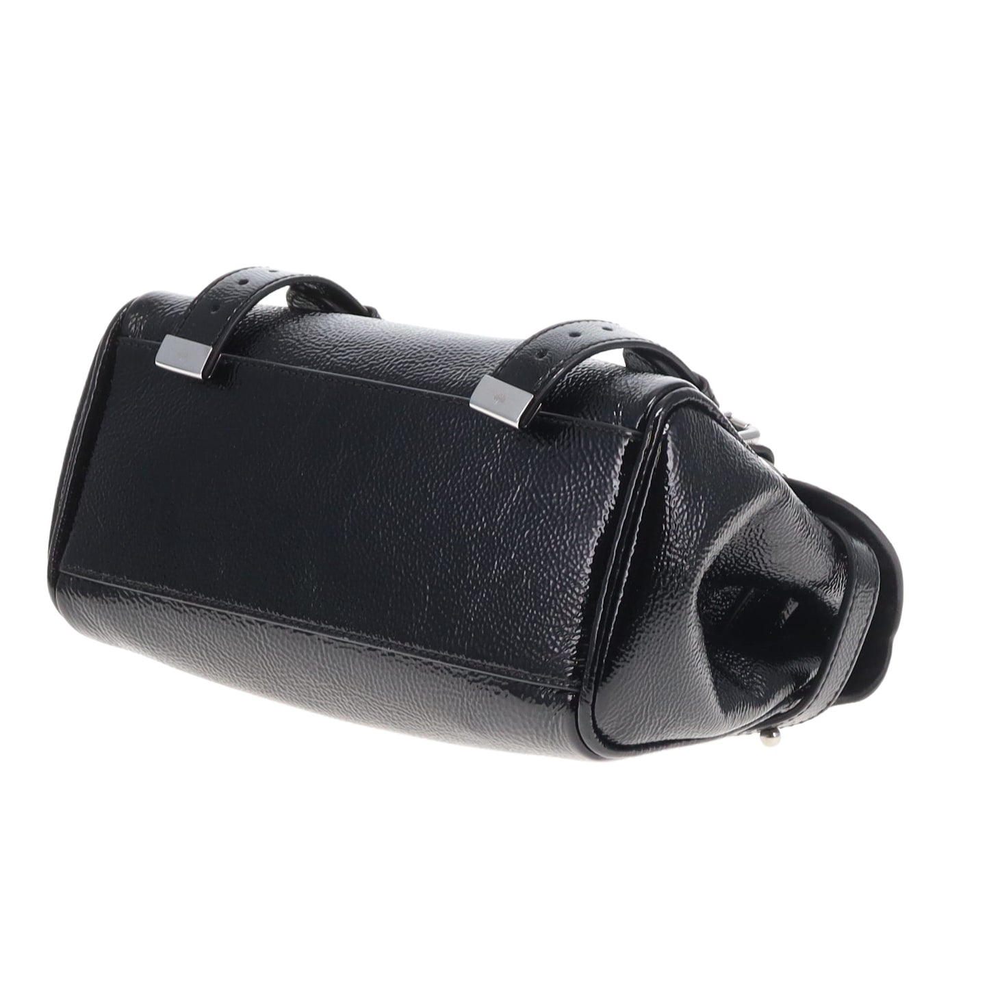 Mulberry Alexa Mini Black Spongy Patent SHW