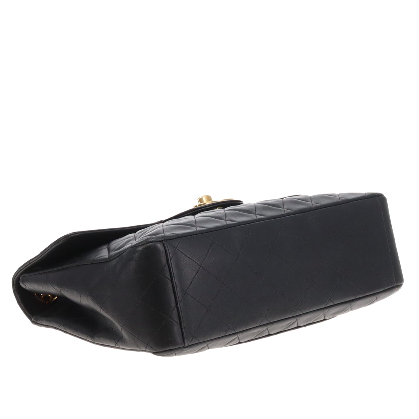 Chanel Classic Jumbo Single Flap Vintage Black GHW 94/96