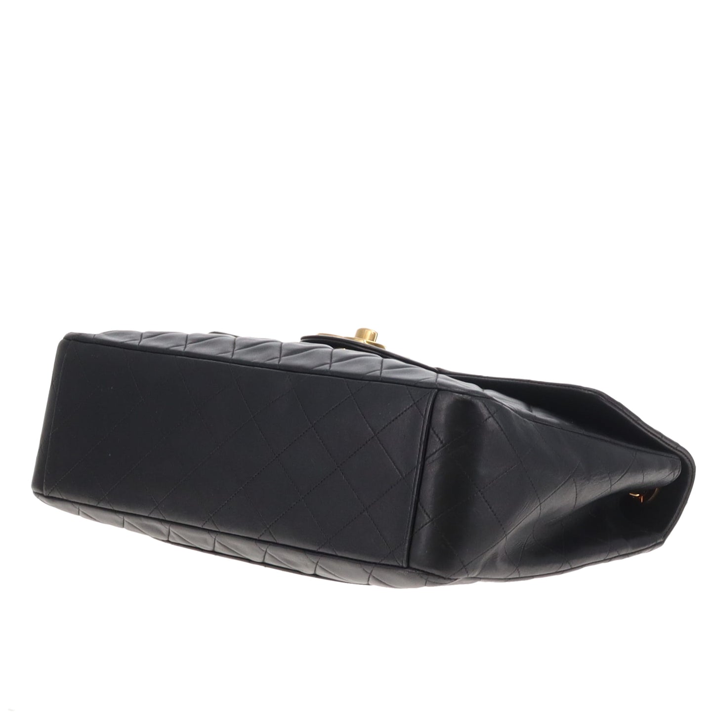 Chanel Classic Jumbo Single Flap Vintage Black GHW 94/96