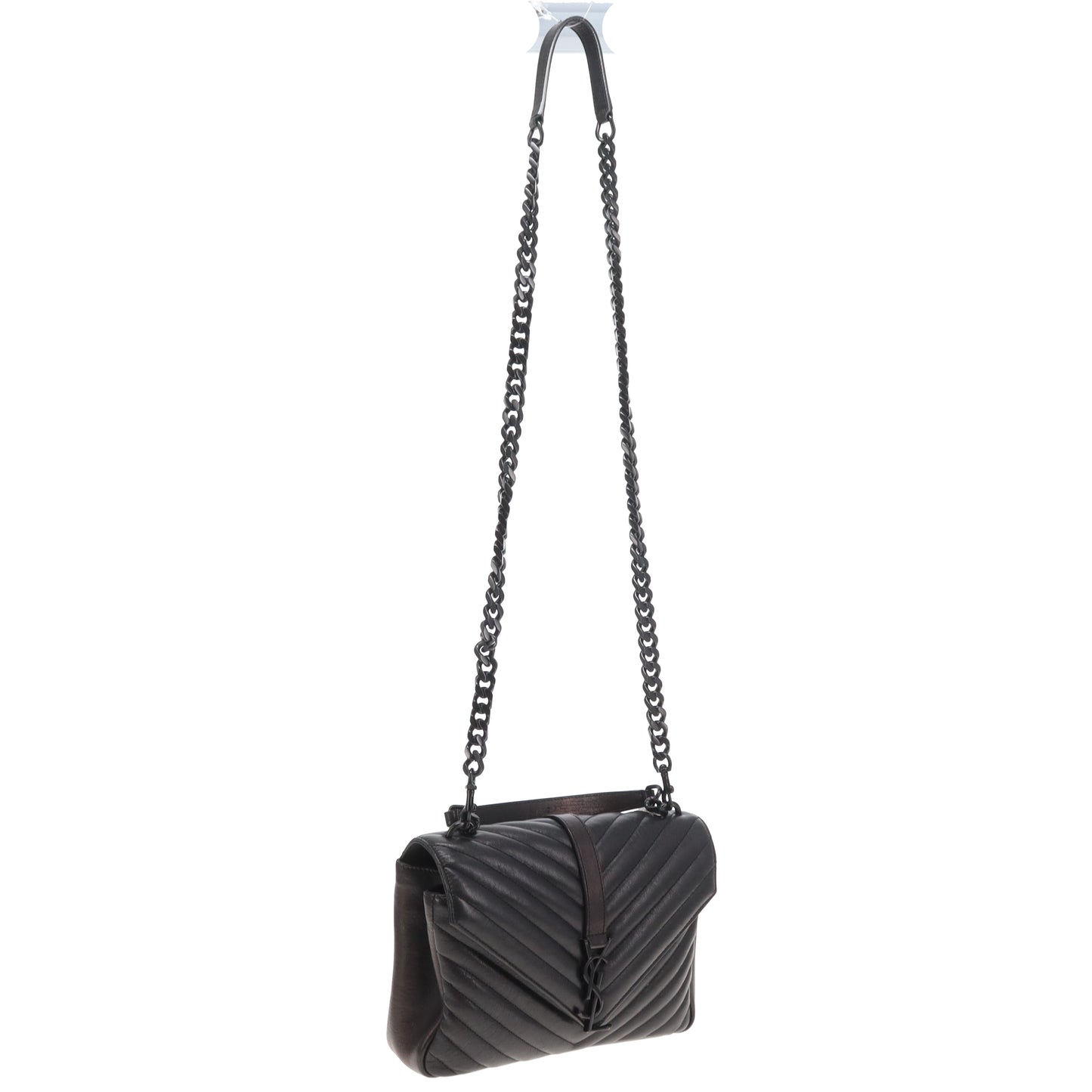 Saint Laurent College Bag Medium DTM Black 2017