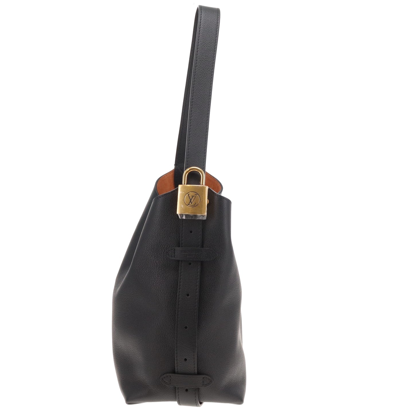 Louis Vuitton Low Key Hobo PM Noir Leather (NFID)
