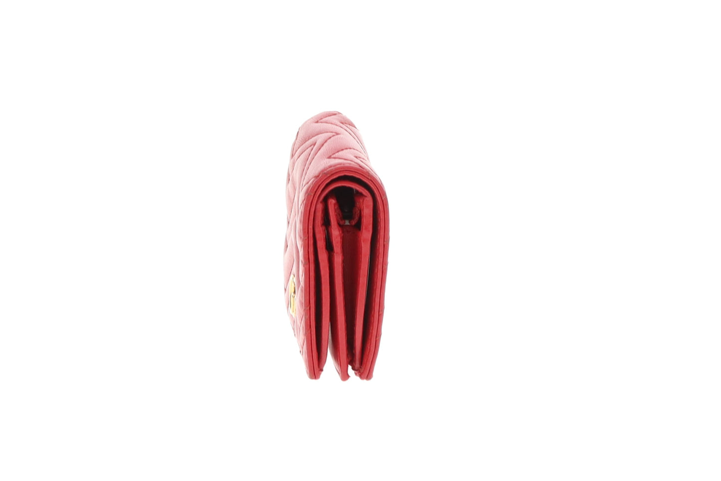 Gucci Marmont Card Case Red GHW