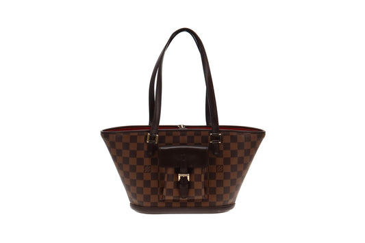 Louis Vuitton Damier Ebene Manosque PM Bag BA0063