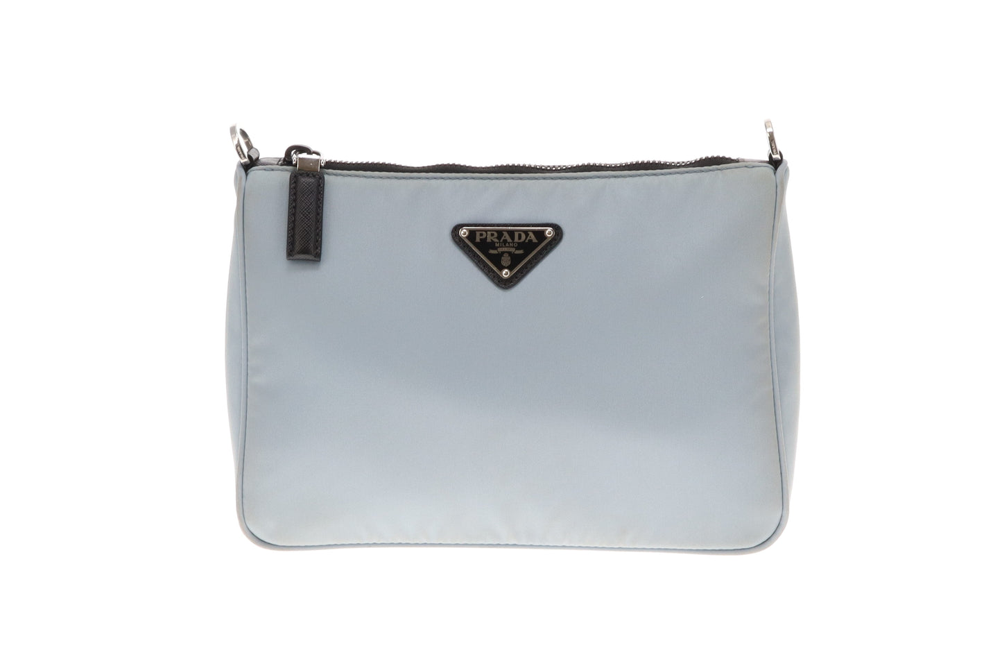 Prada Sky Blue Mens Re-Nylon Crossbody