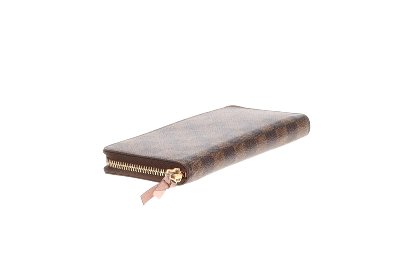 Louis Vuitton Clemence Wallet Damier Ebene & Rose Ballerine CA1199 - 2019